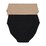Underworks Women's Smooth Lines Hi Cut Size 16 Assorted 2 pack