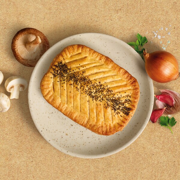 Pie Society Chunky Meatless Steak With Shitake Mushroom Pies 2 pack