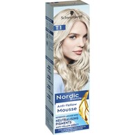 Schwarzkopf Nordic Blonde Hair Dye T1 Anti-Yellow Mousse