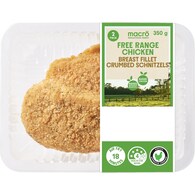 Macro Free Range Chicken Schnitzel