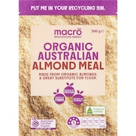 Macro Organic Australian Almond Meal