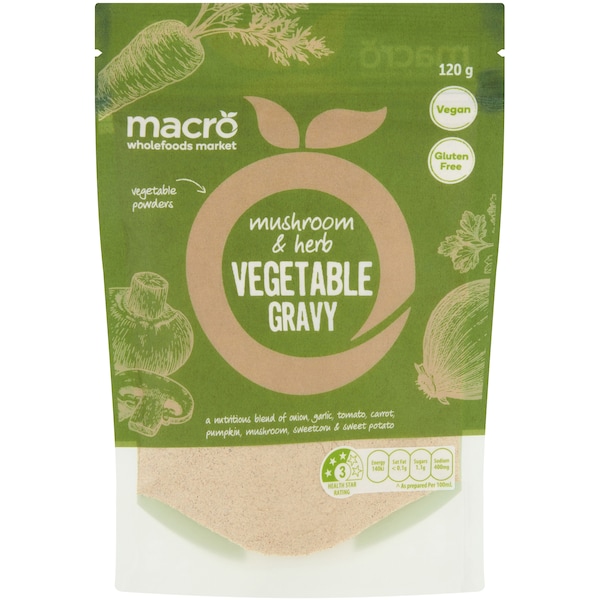Macro Mushroom & Herb Vegetable Gravy 120g