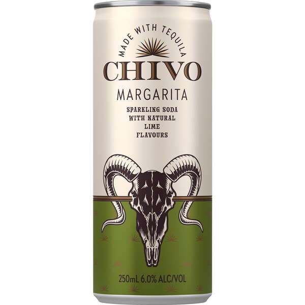 Chivo Tequila Margarita Can 250ml