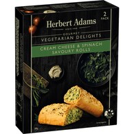 Herbert Adams Cream Cheese & Spinach Savoury Rolls