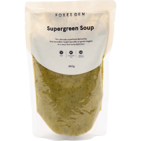 Foxes Den Supergreen Soup 450g