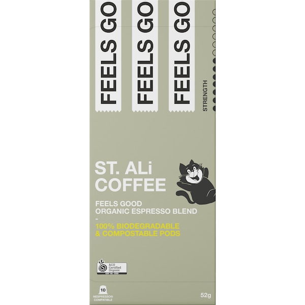 St. Ali Feels Good Organic Capsules 10 pack