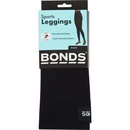 Bonds Sports Leggings Black Size Large/X Large each – Woolworths