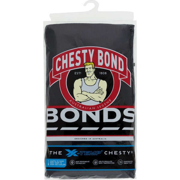 Bonds Mens Xtemp Chesty Size 16 Assorted Each