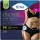 Tena Discreet Underwear Black Pants Medium 10 pack