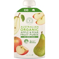 Australian Organic Food Co. Apple & Pear Fruit Puree Pouch