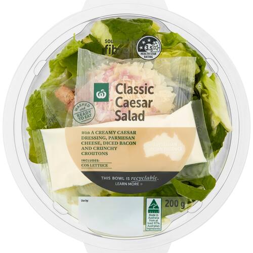 Woolworths Caesar Salad 200g EA bunch
