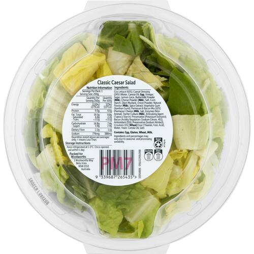 Woolworths Caesar Salad 200g EA bunch