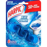 Harpic Blue Power Atlantic Burst Toilet Cleaner Block