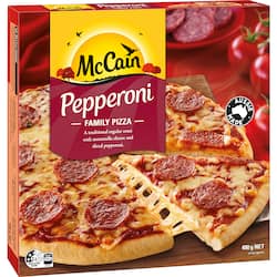 McCain Family Pizza Pepperoni 490g