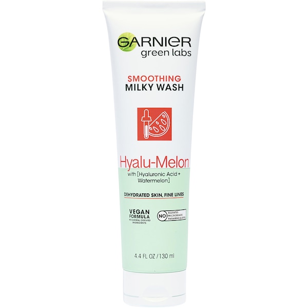 Garnier Green Labs Smoothing Hyalu-Melon Milky Wash 130mL