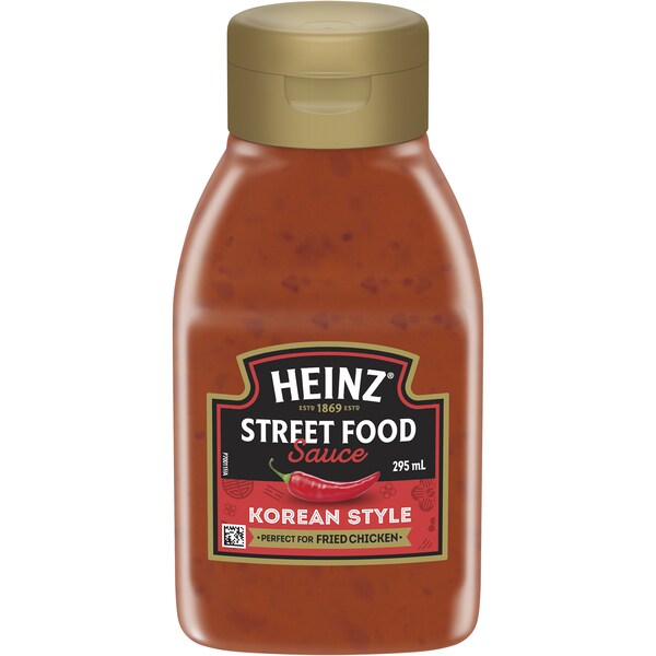 Heinz Street Food Korean Style Sauce Spicy Chilli for Fried Chicken 295mL