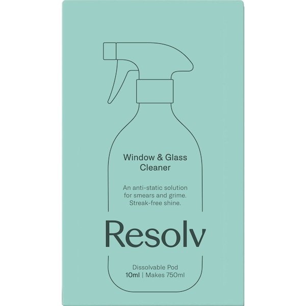 Resolv Window & Glass Cleaner Pod 10ml