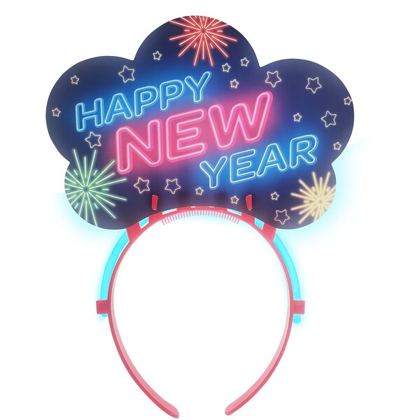 New Year's Eve Happy New Year Glow Headband 2022 each