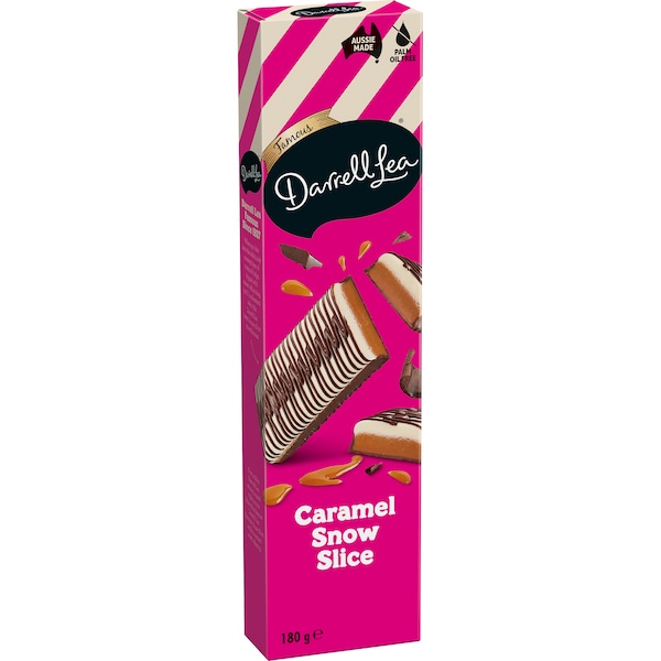 Darrell Lea Caramel Snow Slice 180g