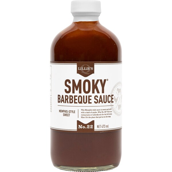 Lillies Q Smoky Barbeque Sauce 595g