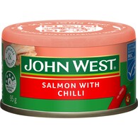 John West Salmon With Chilli Salmon Tempters