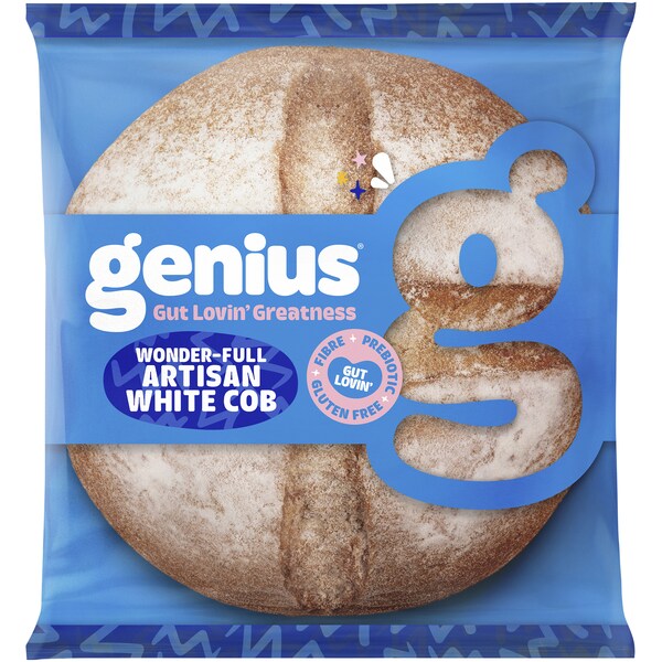 Genius Gut Lovin Greatness Artisan White Cob 385g