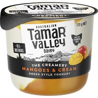Tamar Valley Dairy Yoghurt Mango & Cream Yoghurt Mango & Cream