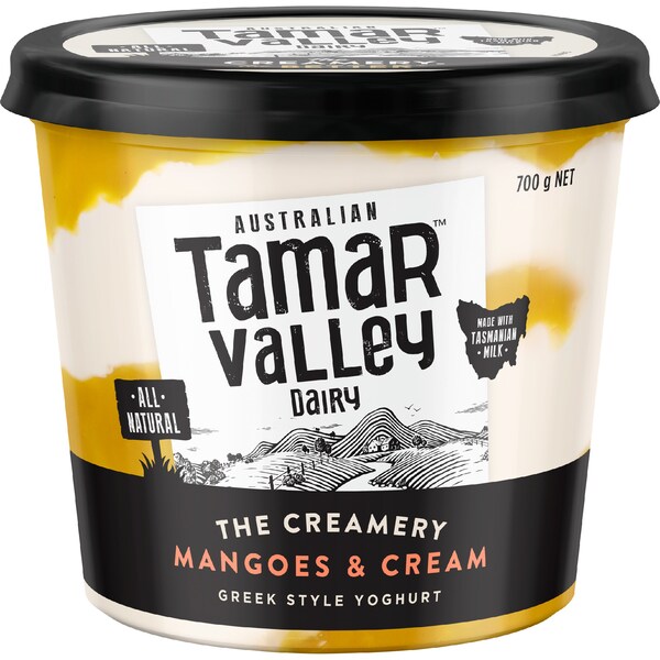 Tamar Valley Dairy Yoghurt Mango & Cream 700g