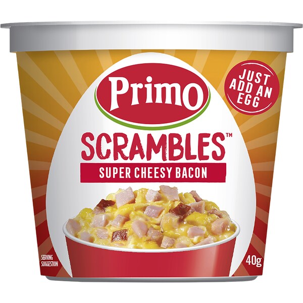 Primo Scrambles Super Cheesy Bacon 40g