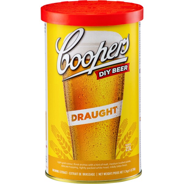 Coopers Home Brew Draught 1.7kg