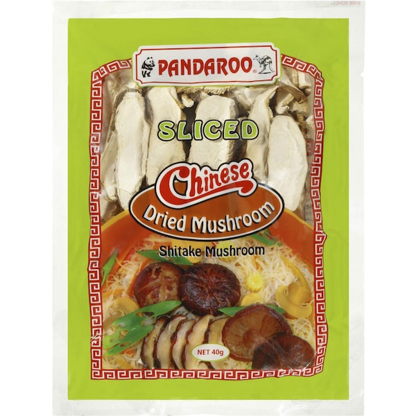 Pandaroo Ingredients Mushroom Chinese Sliced 40g