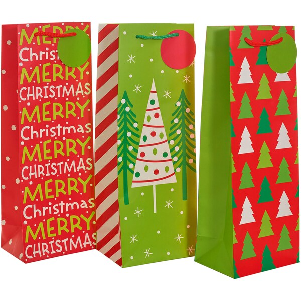 John Sands Christmas Gift Bags 3 Pack