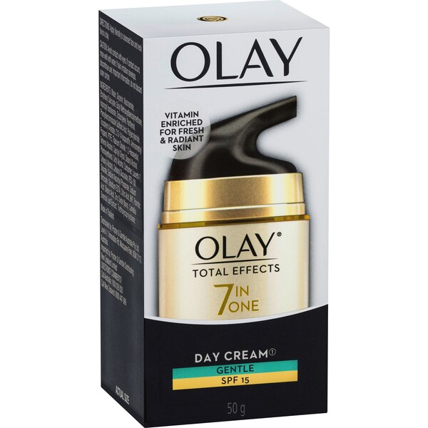 Olay Total Effects Face Cream Moisturiser Gentle SPF 15 50g