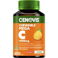 Cenovis Mega Vitamin C 1000mg Chewable Tablets For Immune Support