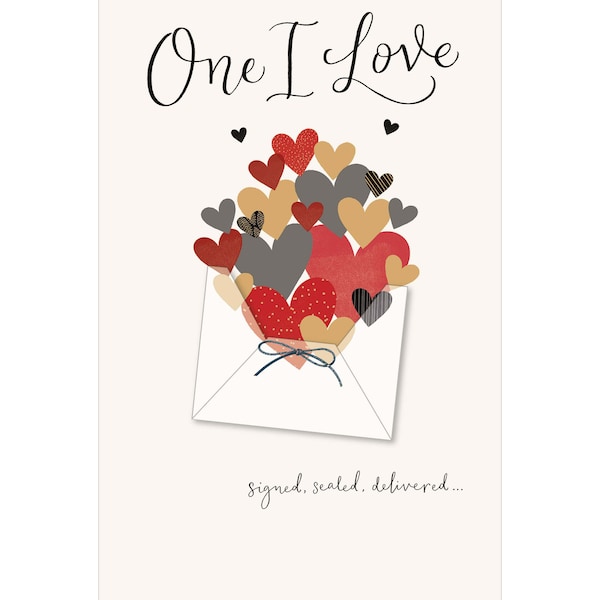 John Sands Valentine's Day Card One i Love