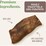 Open Paddock Natural Skins Hickory Smoked Strips Dog Chews 5 Pack