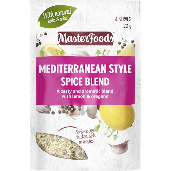 MasterFoods Mediterranean Style Spice Blend 20g
