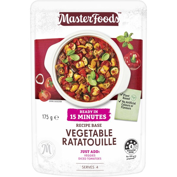 MasterFoods Vegetable Ratatouille Recipe Base 175g