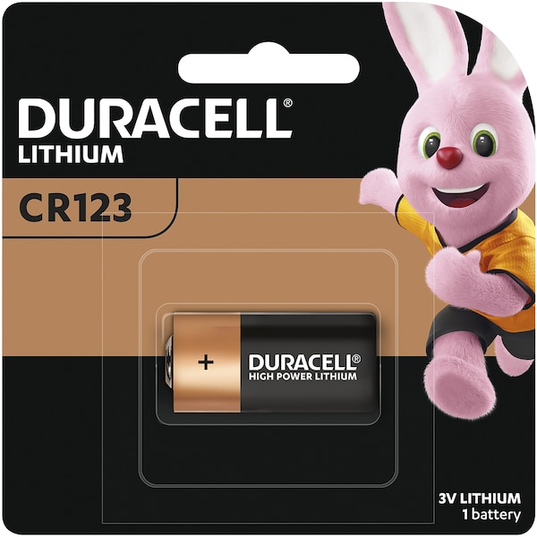 Duracell Lithium Cr123 Battery Each