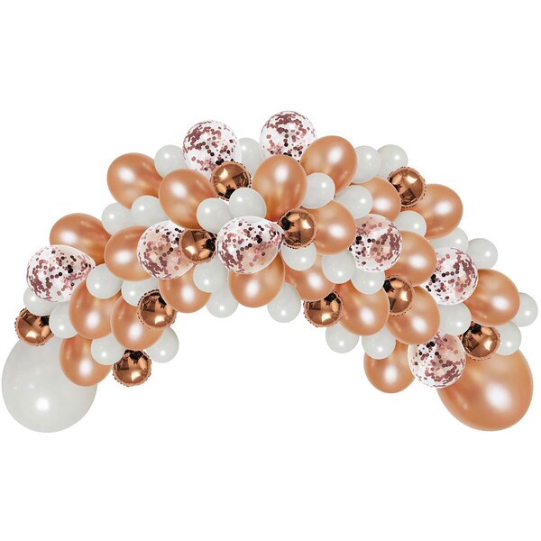 New Year's Eve Happy New Year Balloon Garland Rose Gold each