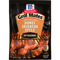 McCormick Grill Mates Honey Sriracha American BBQ Dry Marinade