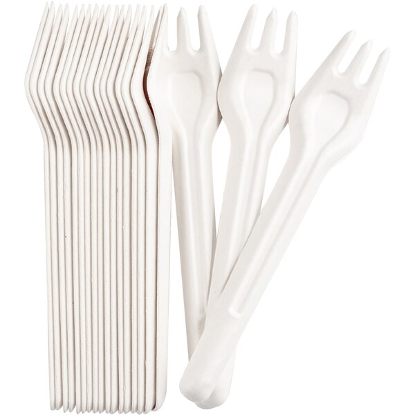 Savu Sugarcane Pulp Forks 20 Pack
