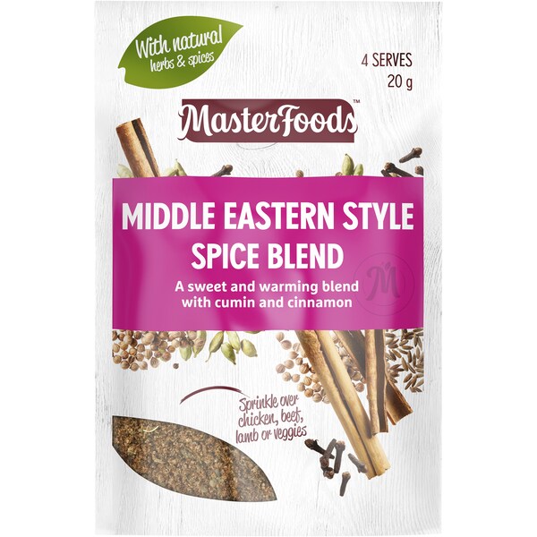 MasterFoods Middle Eastern Spice Blend 20g