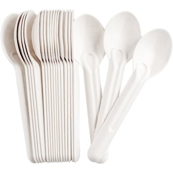 Savu Sugarcane Pulp Spoons 20 Pack