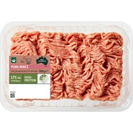 Woolworths Pork Mince
