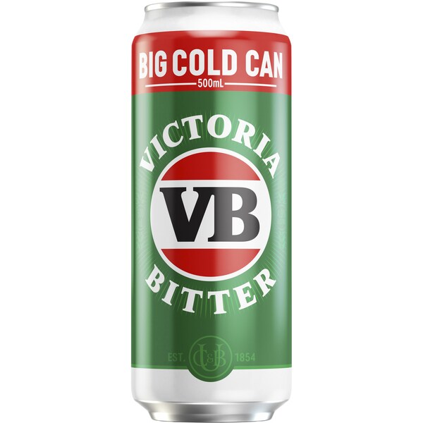 Victoria Bitter The Big Cold Can 500ml