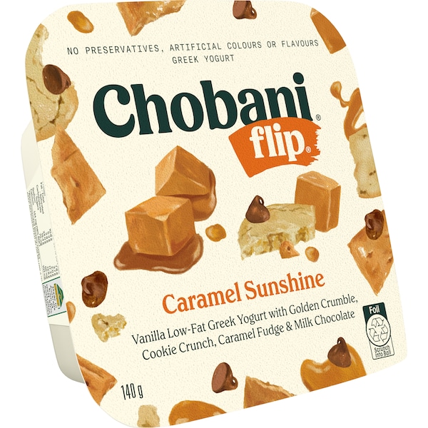 Chobani Caramel Sunshine Flip 140g
