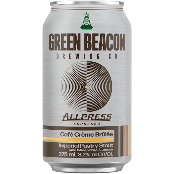 Green Beacon Brewing Co Café Creme Brulee Imperial Pastry Stout Can 375ml