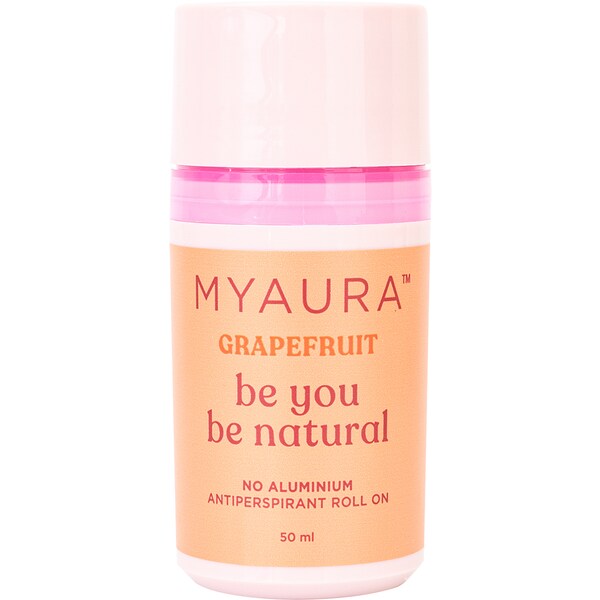 MyAura Antiperspirant Roll On Deodorant Grapefruit 50mL