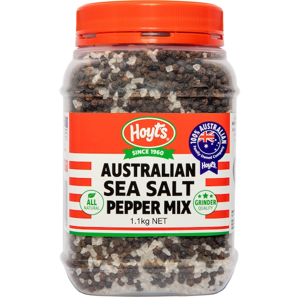 Hoyt's Australian Sea Salt Pepper Mix 1.1kg